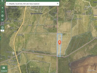 Müüa maatükk, maatulundusmaa - Sausti, Kiili vald, Harjumaa